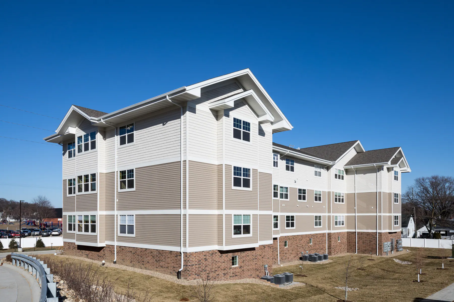 Finished Primus commercial building exterior