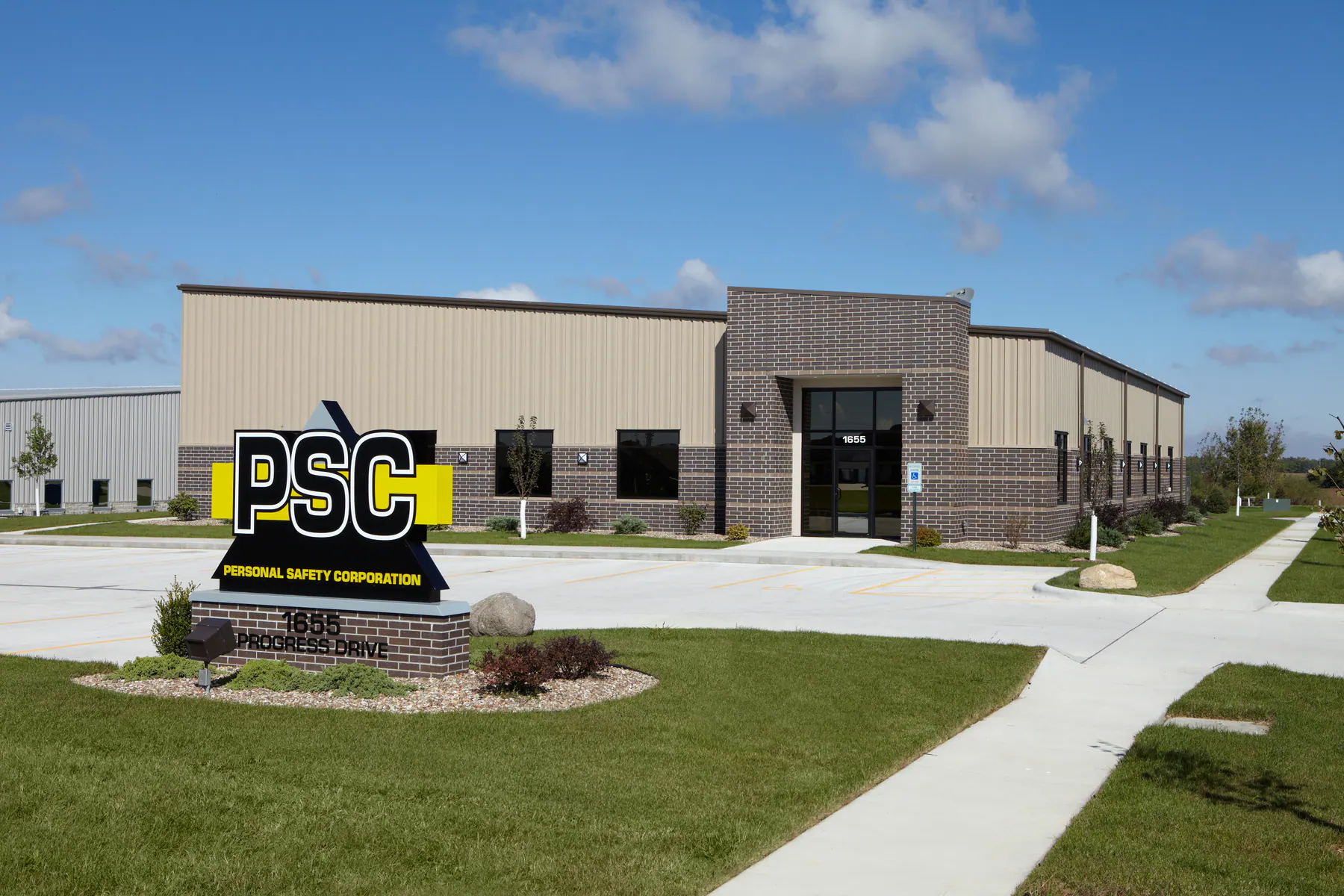 Finished Primus commercial building exterior